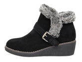 Rhodes Cozy Wedge Bootie