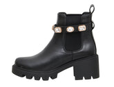 Julie Studded Strap Chelsea Boot