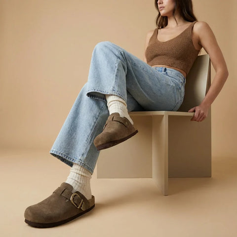 Hamlet Leather Clogs