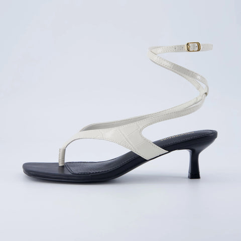 Martini Strappy Kitten Heel Sandal