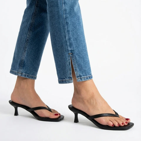Miami Kitten Heel Sandals