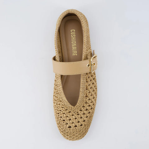 Gabby Woven Mary Jane Flats