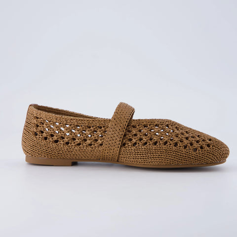Monet Woven Mary Jane Flats