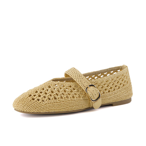Monet Woven Mary Jane Flats