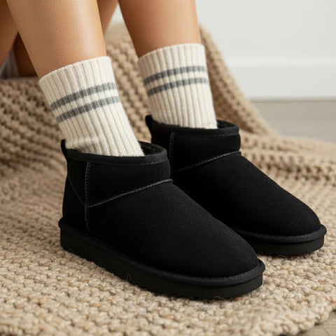 Hip-3 Genuine Suede Boots