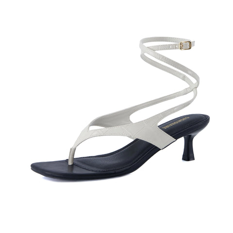 Martini Strappy Kitten Heel Sandal