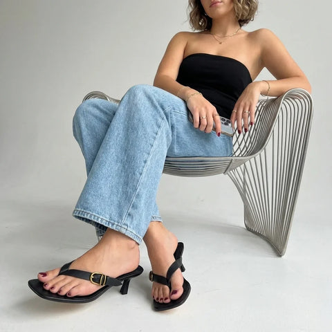 Marlin Low Kitten Heels