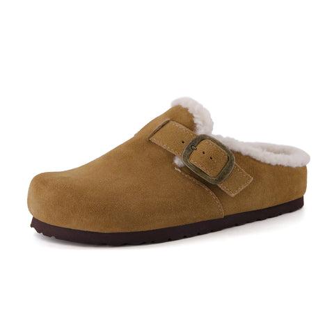 Haven Cozy Leather Clogs