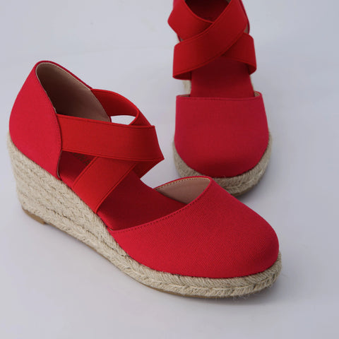 Chica Espadrille Wedge Sandals