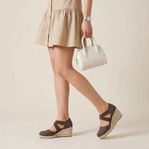 Chica Espadrille Wedge Sandals