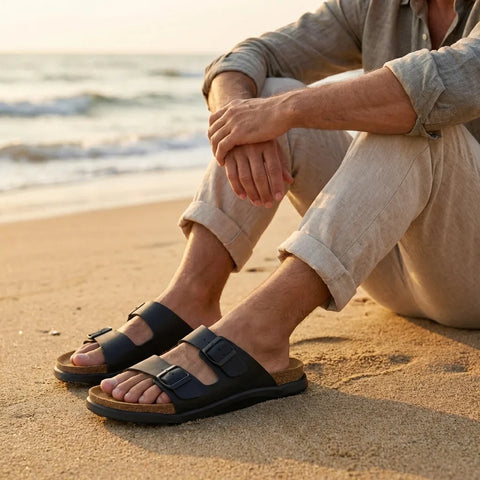 Mars Double Buckle Sandals