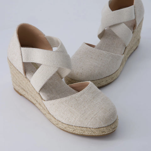 Chica Espadrille Wedge Sandals