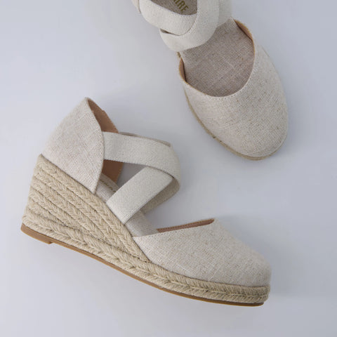Chica Espadrille Wedge Sandals