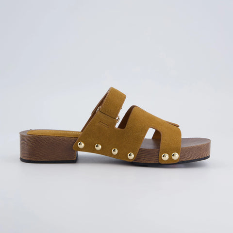 Tokyo Genuine Suede Sandals