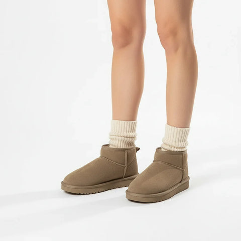 Hip-3 Genuine Suede Boots