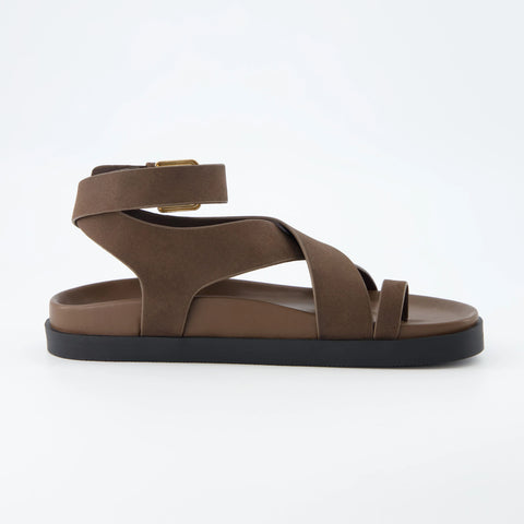 Entry Ankle Wrap Molded Footbed Sandal
