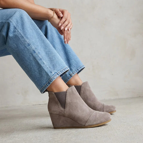 Zoey Wedge Bootie