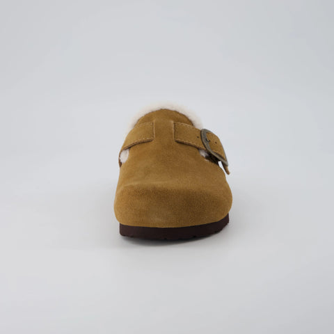 Haven Cozy Leather Clogs