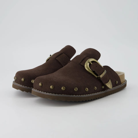 Bronco Suede Clogs