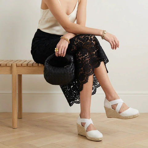 Chica Espadrille Wedge Sandals