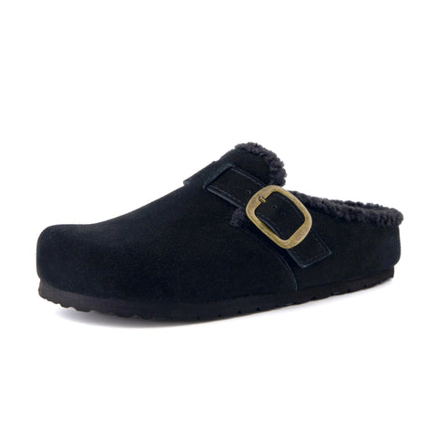 Haven Cozy Leather Clogs