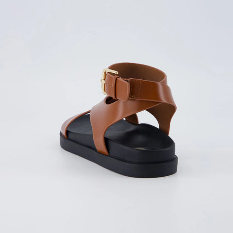 Entry Ankle Wrap Molded Footbed Sandal