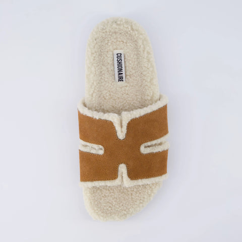 Cuddle Shearling Footbed Sandal