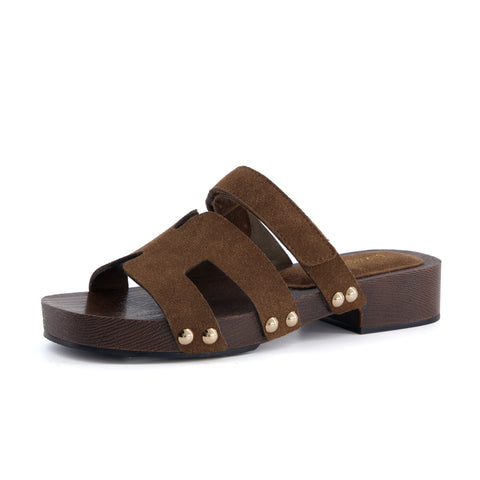 Tokyo Genuine Suede Sandals
