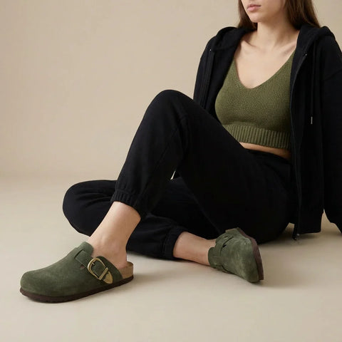 Hamlet Leather Clogs