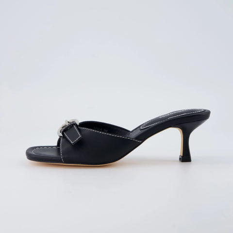 Belle Kitten Heel Sandals
