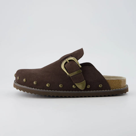 Bronco Suede Clogs