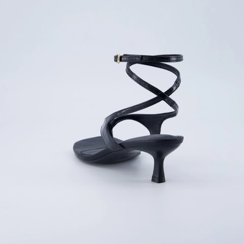 Martini Strappy Kitten Heel Sandal