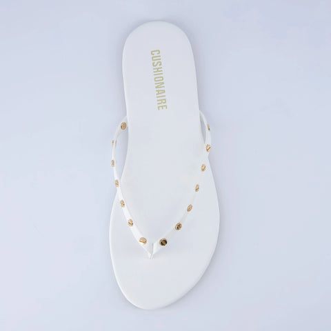Confetti Studded Flip-Flops