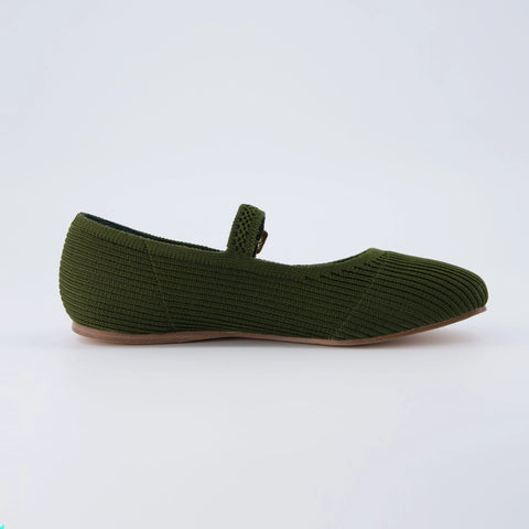 Petal Mary Jane Knit Flat