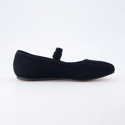 Petal Mary Jane Knit Flat