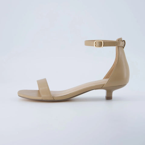 Solo Kitten Heel Sandal