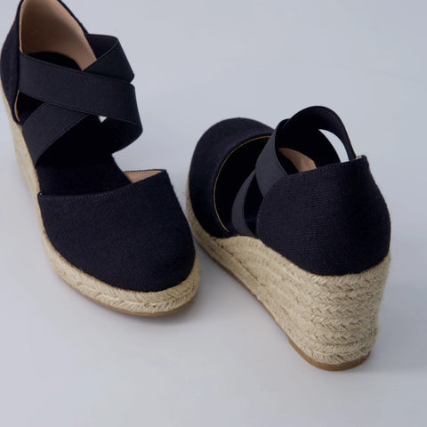Chica Espadrille Wedge Sandals