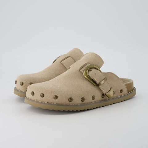 Bronco Suede Clogs