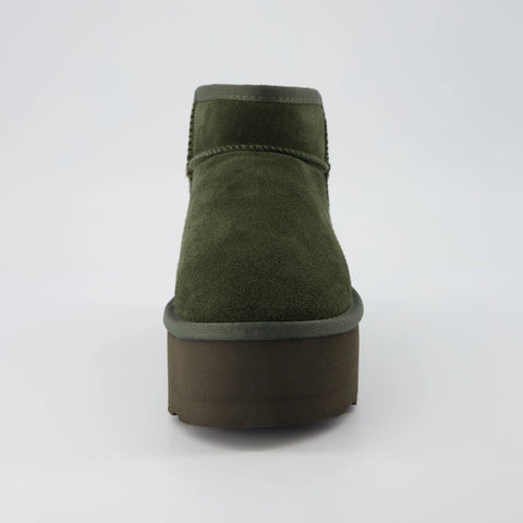 Hippy Cozy Platform Ankle Boot