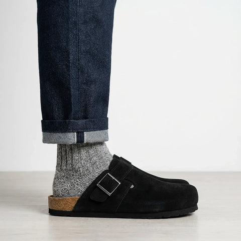 Hugo Genuine Suede Clogs