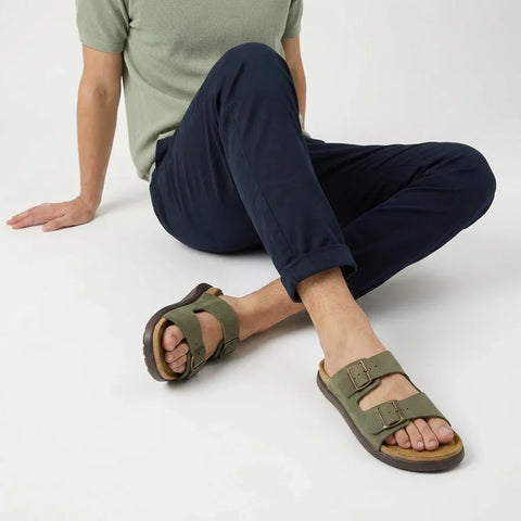 Mars Double Buckle Sandals
