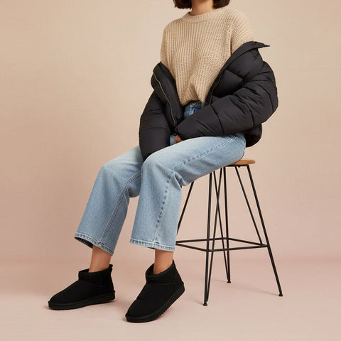 Hip-3 Genuine Suede Boots