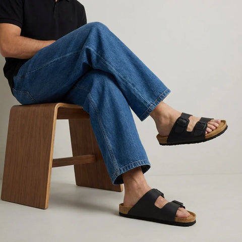 Lane Men's Cork Footbed Sandal