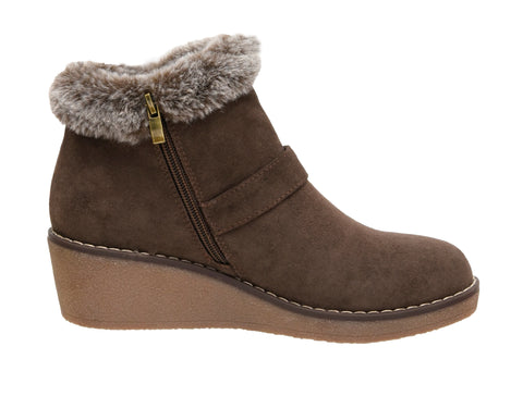 Rhodes Cozy Wedge Bootie