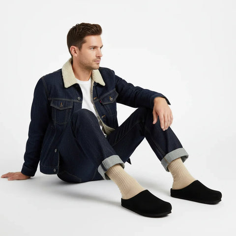Heath Men's Leather Clogs