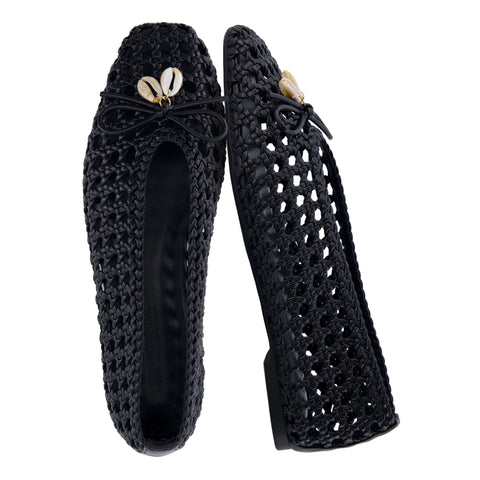 Witty Woven Ballet Flats