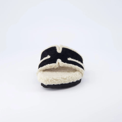 Cuddle Shearling Footbed Sandal