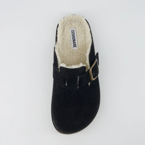 Blain Fur Genuine Suede Clogs