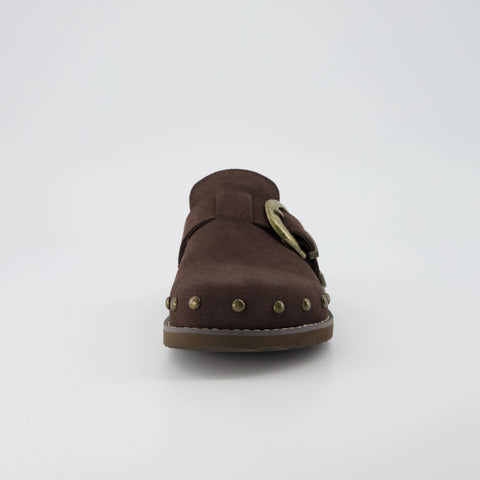 Bronco Suede Clogs