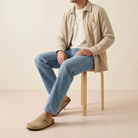 Hugo Genuine Suede Clogs
